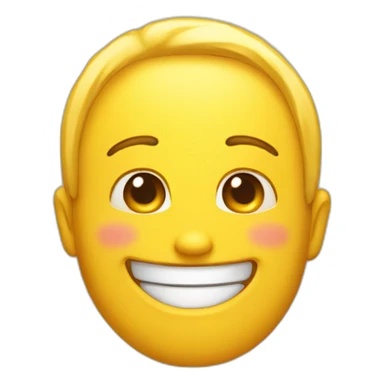 movable smiley emoji sticker