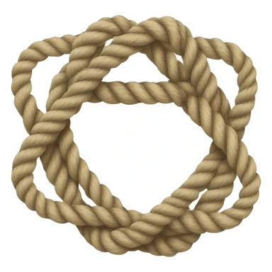 Rope knot sticker