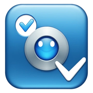 Instagram Verification blue tick  sticker