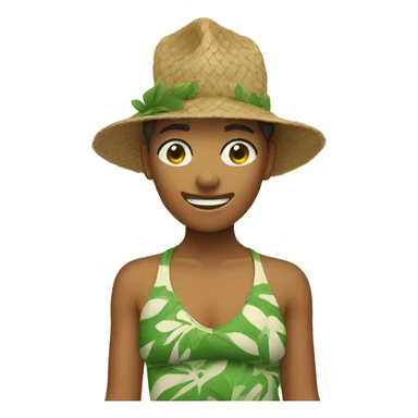 Hawaii island sticker