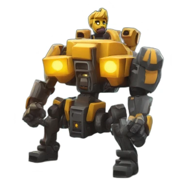 Fortnite avec Roblox et mech Arena sticker