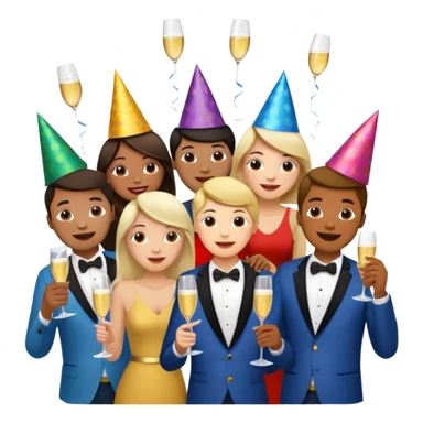 Nouvelle année 2026 sticker