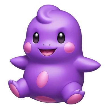 ditto pokémon sticker