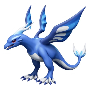 Xerneas-Kyogre-Latios-Lugia-Fakémon-hybrid-creature (full body)  sticker