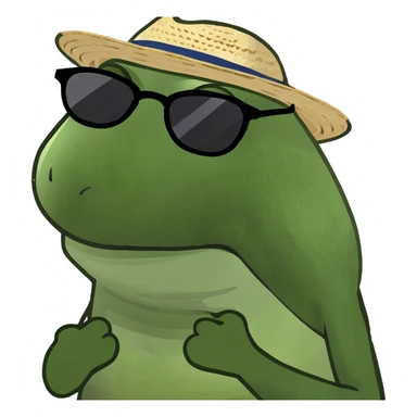 FOndo morado con las palbras I.E sticker