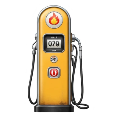 gas pump sticker