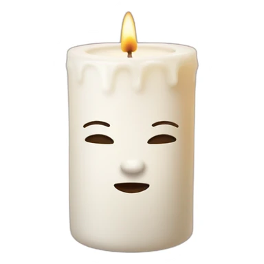 aroma candle sticker