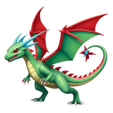 Drudigon-Flygon-Salamence-fusion (full body) sticker