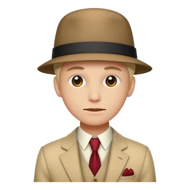 67 brainrot as a fancy person sticker