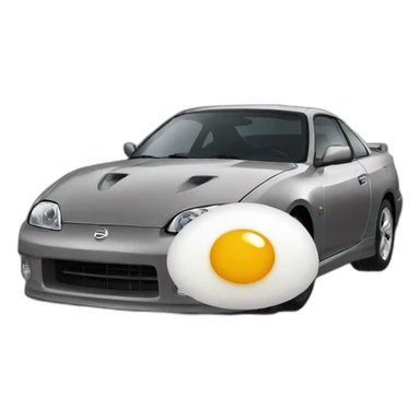 Egg-Nissan-silvia sticker