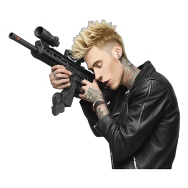 Machine Gun Kelly sticker