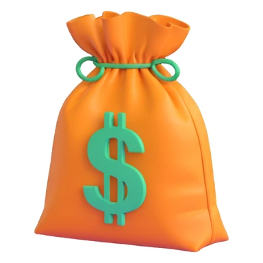 money bag sticker