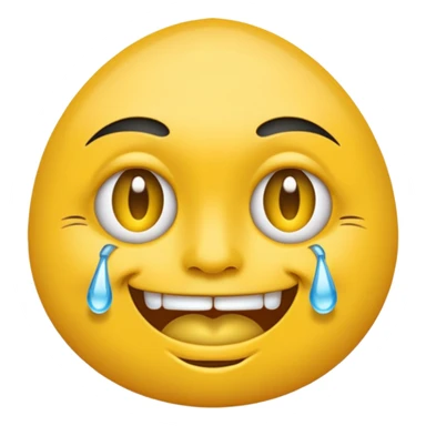 circular yellow emoji grimacing iced out grill teardrop tattoo under right eye sticker