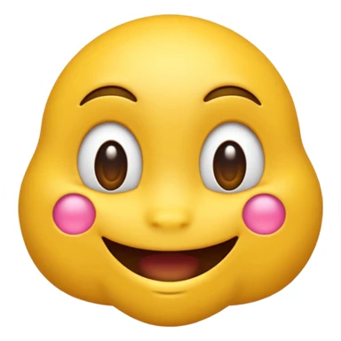 cara amarilla de emoji sticker
