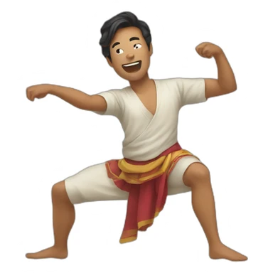 Skeu skeu dance sticker