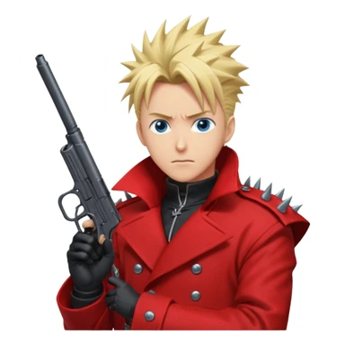 Vash from trigun stampede sticker