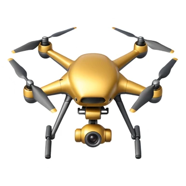 simple drone emojii sticker