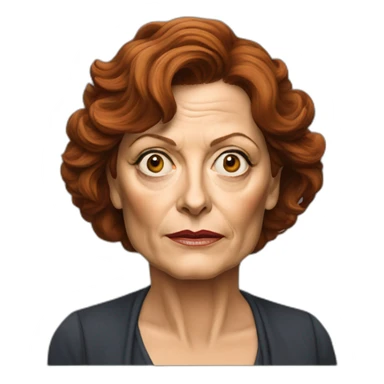 Susan Sarandon serious sticker