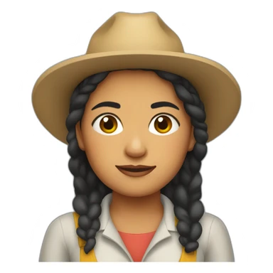 Xochitl Gomez farmer sticker