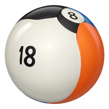 اريد كرة البيلياردو رقم 2 و رقم 8 sticker