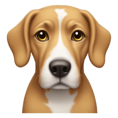 Dog side eyeing sticker