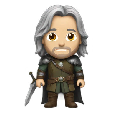 Aragorn sticker