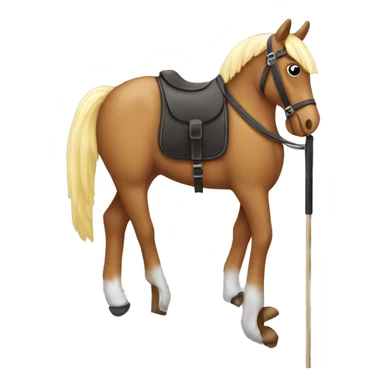 Hobby horse sticker