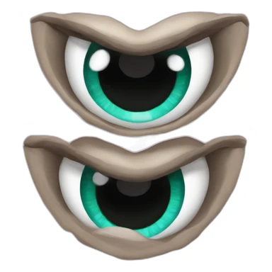 Corazon hecho de anteojos sticker