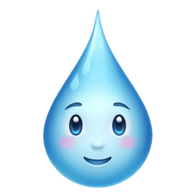 water flows from the tap sticker