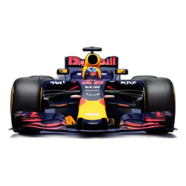 RedBull f1 side view sticker