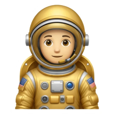 Money astronaut sticker