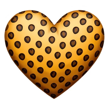 Cuore leopardato sticker