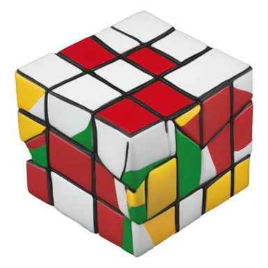 Rubik’s cube sticker