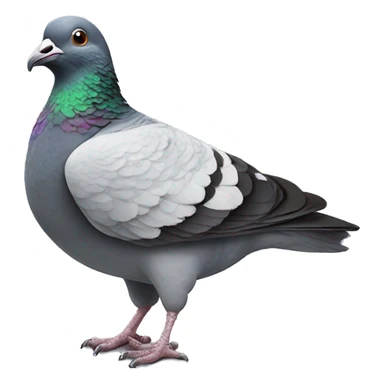 pigeon with thumbs up sticker