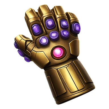 Thanos infinity gauntlet sticker