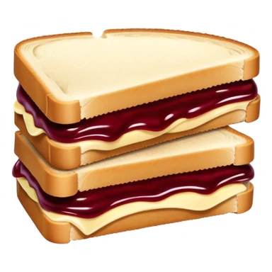 Pbj sandwich  sticker