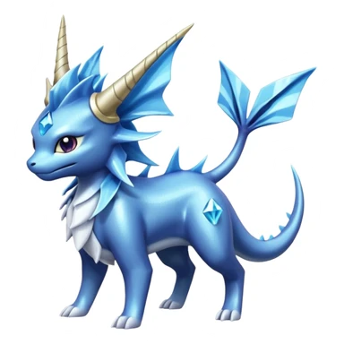Vaporeon-Dialga-Suicune-fusion sticker