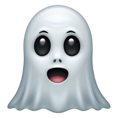 A ghost saying 67 sticker