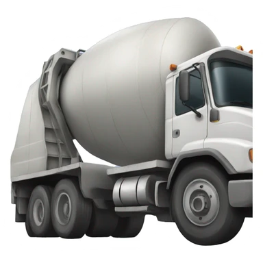 cement truck sticker