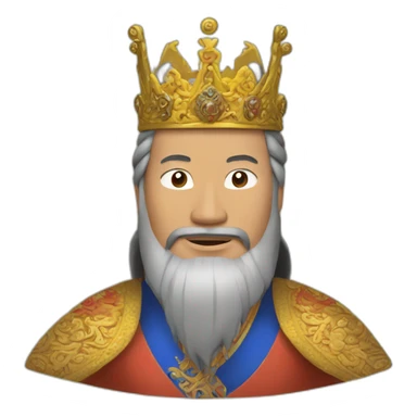 King of bhutan no crown sticker