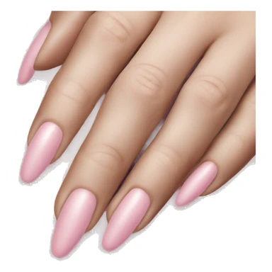 Light pink nails sticker