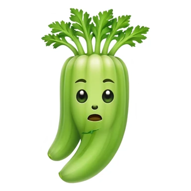 Cute murderous celery sticker