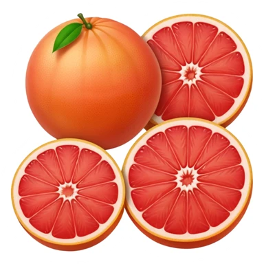 red grapefruit sticker