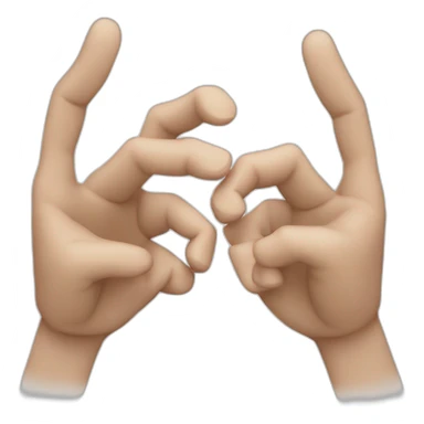 Ai hand too many fingers sticker