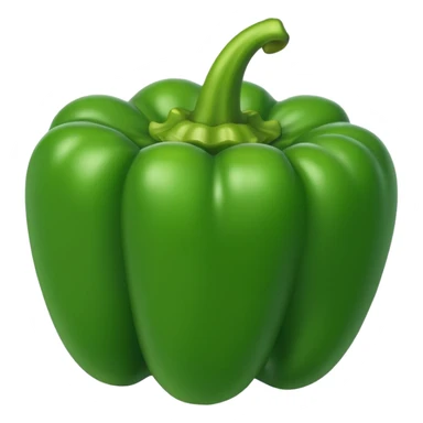 green Bell Pepper
 sticker