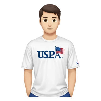 Oversized t shirt from the US Open sticker