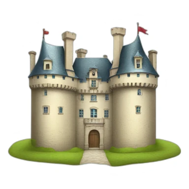 Château ambulant sticker