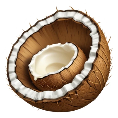coconut cream sticker
