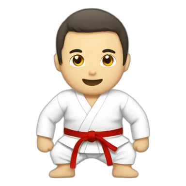 Homme judo sticker