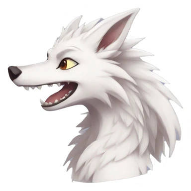 Cute Sergal by griffsnuff Falvie sticker